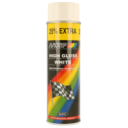 Lack MOTIP 04004 Autoweiss gl&auml;nzend 500