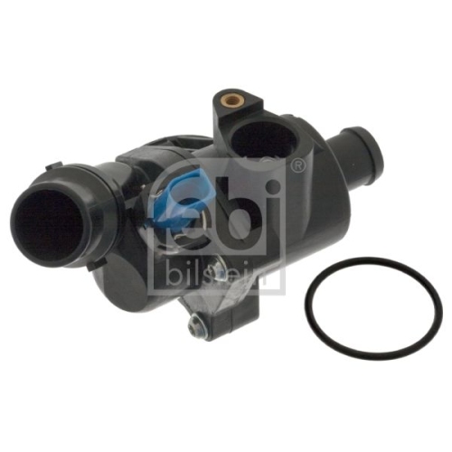 Febi Bilstein 100313 Thermostat mit Geh&auml;use, Dichtung und Temperaturschalter , 1 St&uuml;ck