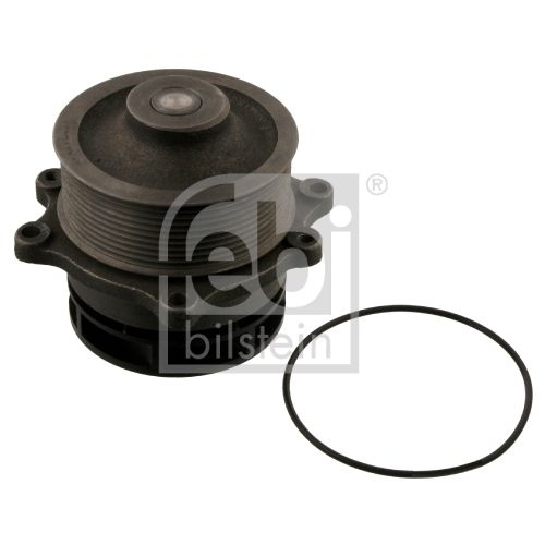 Febi Bilstein 39083 Wasserpumpe mit Riemenscheibe und Dichtungen , 1 St&uuml;ck