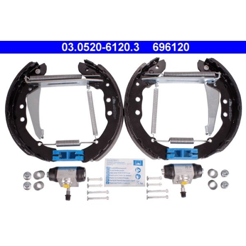 Bremsbackensatz ATE 03.0520-6120.3 Original ATE TopKit f&uuml;r, Hinterachse