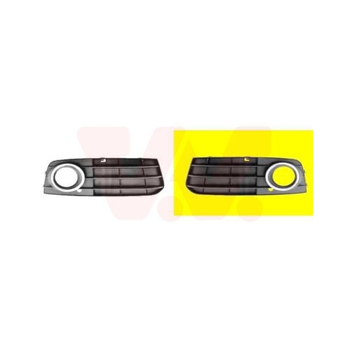 L&uuml;ftungsgitter, Sto&szlig;f&auml;nger VAN WEZEL 0327593 f&uuml;r AUDI, vorne links