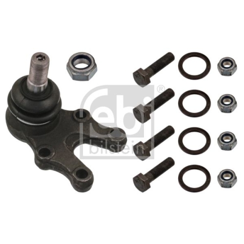 Febi Bilstein 1x 42610 Traggelenk mit Schrauben, Unterlegscheiben & Sicherungsmuttern