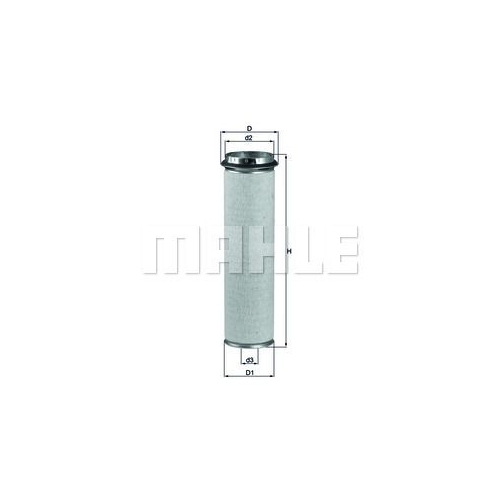 Sekund&auml;rluftfilter KNECHT LXS 37/1 f&uuml;r MAN MERCEDES-BENZ CLAAS NAVISTAR DEUTZ