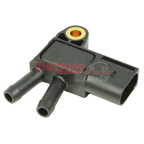 Sensor, Abgasdruck METZGER 0906344 GREENPARTS f&uuml;r MERCEDES-BENZ