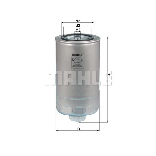 Kraftstofffilter KNECHT KC 214 f&uuml;r IVECO NEW HOLLAND
