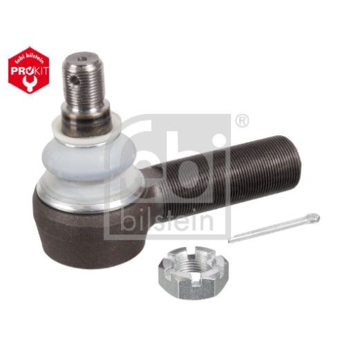 Febi Bilstein 02545 Spur- / Lenkstangenendst&uuml;ck mit Kronenmutter und Splint , 1 St&uuml;ck