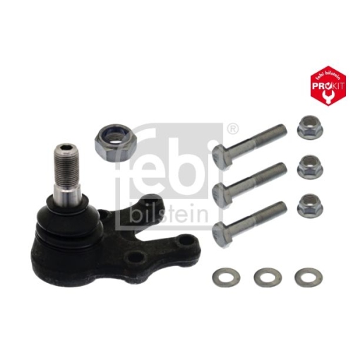 Febi Bilstein 1x 42611 Traggelenk mit Schrauben, Unterlegscheiben & Sicherungsmuttern