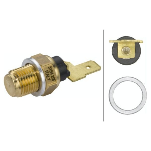 Sensor, &Ouml;ltemperatur HELLA 6PT 009 107-691 f&uuml;r FORD SEAT SKODA VW