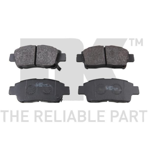 Bremsbelagsatz, Scheibenbremse NK 224547 f&uuml;r TOYOTA, Vorderachse