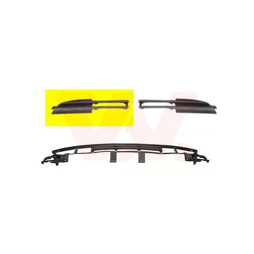 L&uuml;ftungsgitter, Sto&szlig;f&auml;nger VAN WEZEL 0649592 ** Equipart ** f&uuml;r BMW
