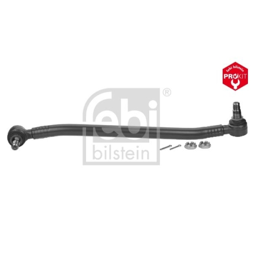 Febi Bilstein 15240 Lenkstange mit Kronenmuttern und Splinten , 1 St&uuml;ck