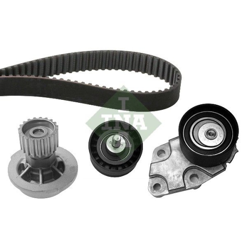 Wasserpumpe + Zahnriemensatz INA 530 0332 30 f&uuml;r CHEVROLET DAEWOO BUICK (SGM)