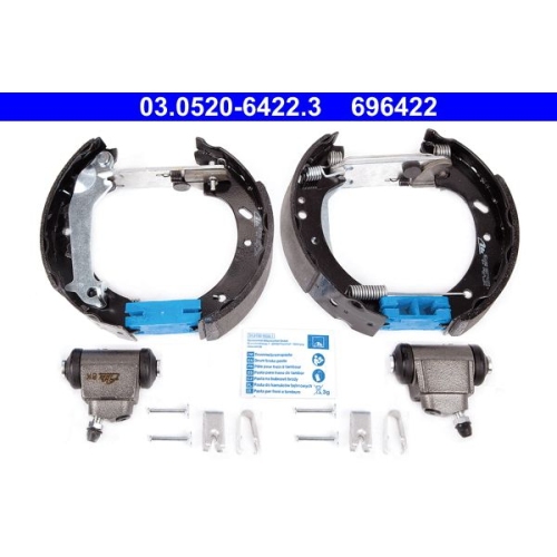 Bremsbackensatz ATE 03.0520-6422.3 Original ATE TopKit f&uuml;r, Hinterachse