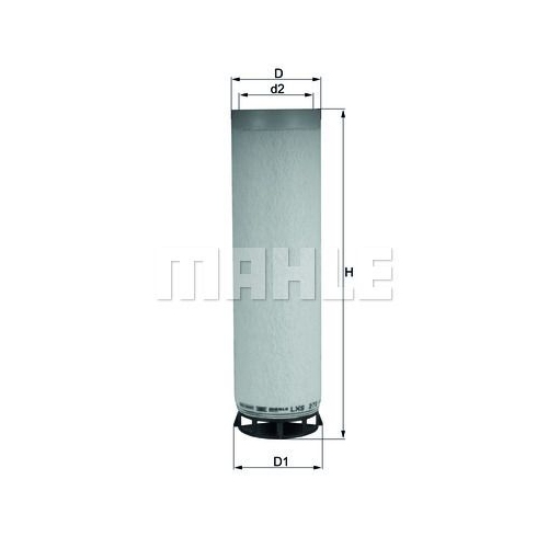 Sekund&auml;rluftfilter KNECHT LXS 272 f&uuml;r HAMM JCB (BAMFORD) DEUTZ