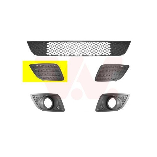 L&uuml;ftungsgitter, Sto&szlig;f&auml;nger VAN WEZEL 1806592 ** Equipart ** f&uuml;r FORD