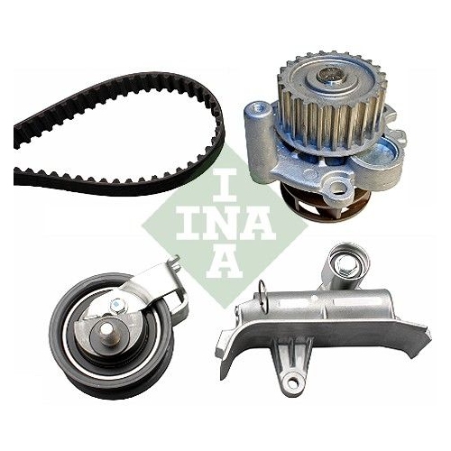 Wasserpumpe + Zahnriemensatz INA 530 0345 30 f&uuml;r AUDI SEAT SKODA VW VW (SVW)
