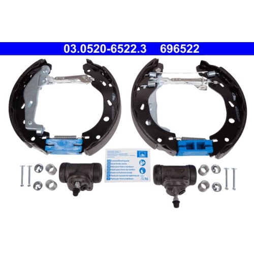 Bremsbackensatz ATE 03.0520-6522.3 Original ATE TopKit f&uuml;r, Hinterachse