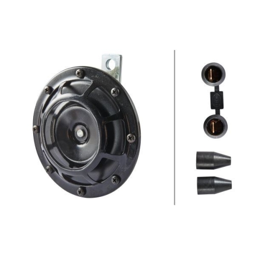 Horn HELLA 3AF 003 399-051 f&uuml;r AUDI BMW FORD VW CLAAS TEREX