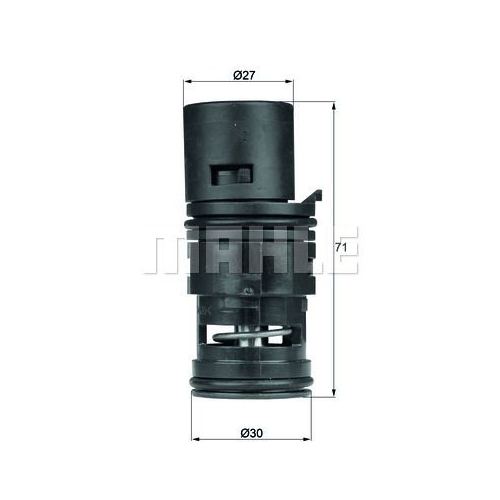 Thermostat, &Ouml;lk&uuml;hlung MAHLE TO 7 80 f&uuml;r BMW