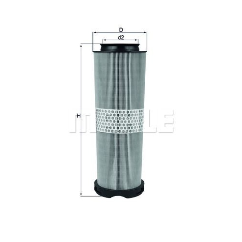 Luftfilter KNECHT LX 1020/1 f&uuml;r MERCEDES-BENZ