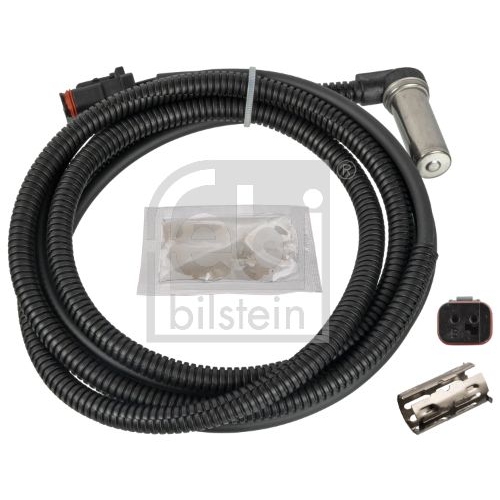 Febi Bilstein 174527 ABS-Sensor mit H&uuml;lse und Fett, 1 St&uuml;ck