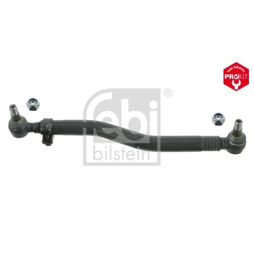 Febi Bilstein 27485 Lenkstange mit Sicherungsmuttern, vom Lenkgetriebe zur 1. Vorderachse , 1 St&uuml;ck