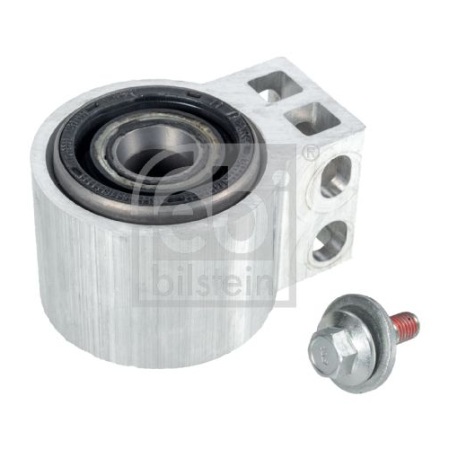 Febi Bilstein 43718 Querlenkerlager mit Halter und Anbaumaterial , 1 St&uuml;ck
