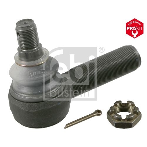 Febi Bilstein 15246 Spur- / Lenkstangenendst&uuml;ck mit Kronenmutter und Splint , 1 St&uuml;ck