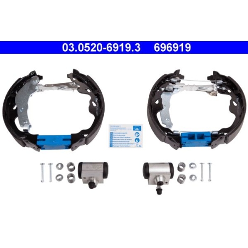 Bremsbackensatz ATE 03.0520-6919.3 Original ATE TopKit f&uuml;r, Hinterachse