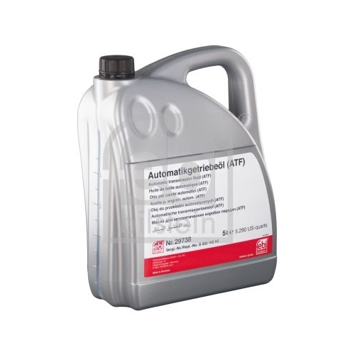 Febi Bilstein 29738 Automatikgetriebe&ouml;l (ATF) , 5 Liter