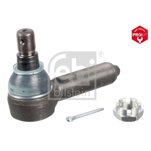 Febi Bilstein 15247 Spurstangenendst&uuml;ck mit Kronenmutter und Splint , 1 St&uuml;ck