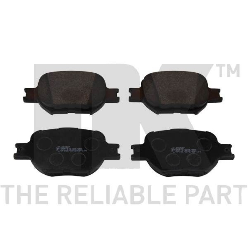 Bremsbelagsatz, Scheibenbremse NK 224567 f&uuml;r TOYOTA, Vorderachse