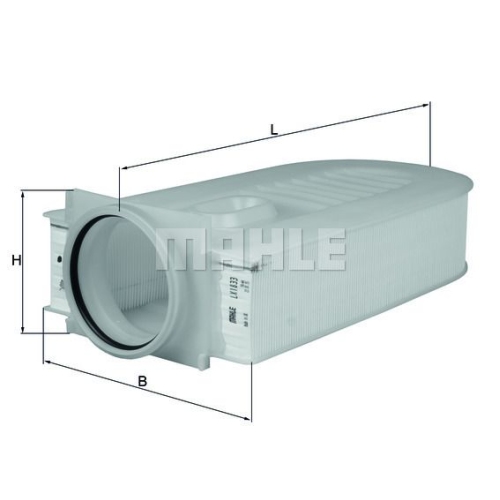 Luftfilter KNECHT LX 1833 f&uuml;r MERCEDES-BENZ