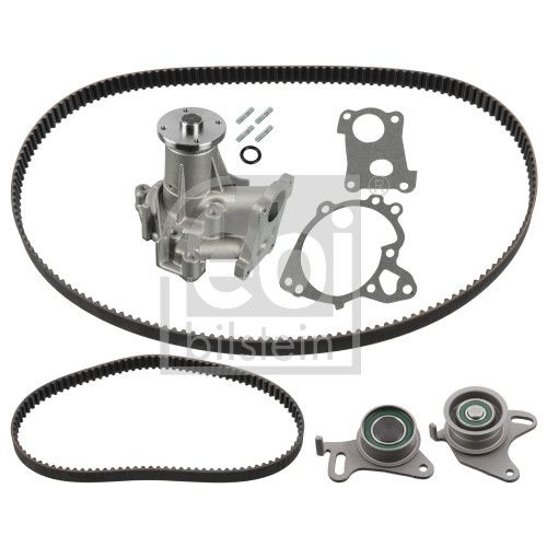 Wasserpumpe + Zahnriemensatz FEBI BILSTEIN 173148 f&uuml;r MITSUBISHI HYUNDAI KIA