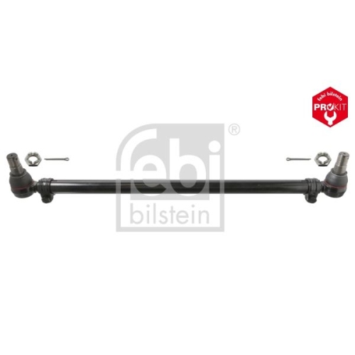 Febi Bilstein 104607 Lenkstange mit Kronenmuttern und Splinten, 1 St&uuml;ck