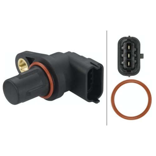 Sensor, Nockenwellenposition HELLA 6PU 009 168-001 f&uuml;r MERCEDES-BENZ PORSCHE