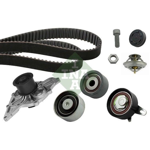 Wasserpumpe + Zahnriemensatz INA 530 0416 31 f&uuml;r AUDI SKODA VW