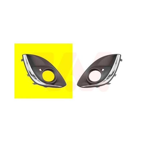 L&uuml;ftungsgitter, Sto&szlig;f&auml;nger VAN WEZEL 3752594 ** Equipart ** f&uuml;r OPEL