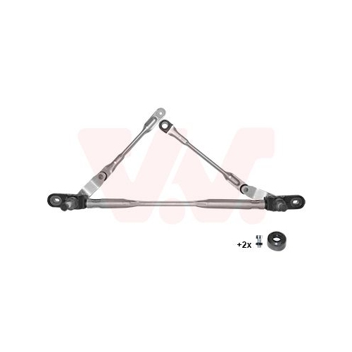 Wischergest&auml;nge VAN WEZEL 1709230 f&uuml;r FIAT / LANCIA, vorne