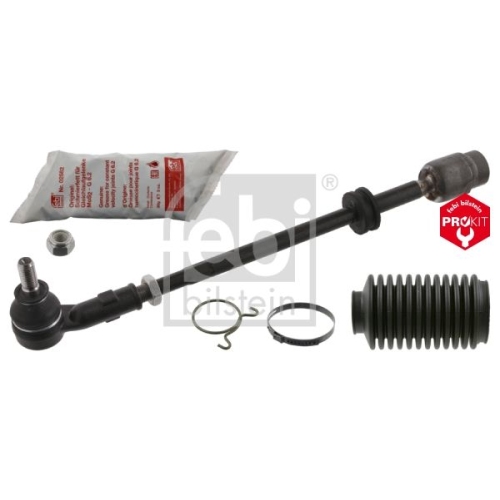 Febi Bilstein 100342 Spurstange mit Lenkmanschettensatz , 1 St&uuml;ck