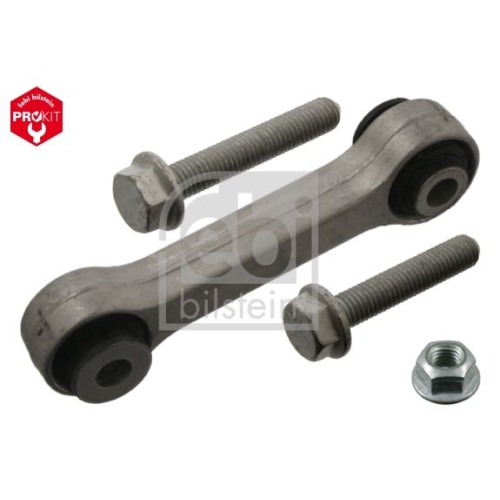 Febi Bilstein 37276 Verbindungsstange mit Sicherungsmutter und Schrauben , 1 St&uuml;ck