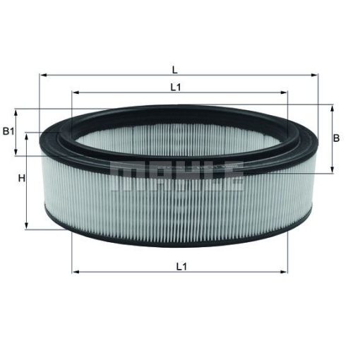 Luftfilter KNECHT LX 2844 f&uuml;r RENAULT