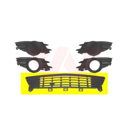 L&uuml;ftungsgitter, Sto&szlig;f&auml;nger VAN WEZEL 3782590 f&uuml;r OPEL, vorne