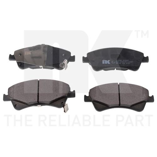 Bremsbelagsatz, Scheibenbremse NK 224585 f&uuml;r TOYOTA, Vorderachse