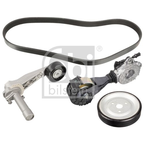 Febi Bilstein 107428 Keilrippenriemensatz mit Riemenspanner, Rippenanzahl 1, 1 St&uuml;ck