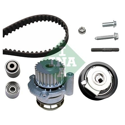 Wasserpumpe + Zahnriemensatz INA 530 0445 31 f&uuml;r AUDI SEAT SKODA VW AUDI (FAW)