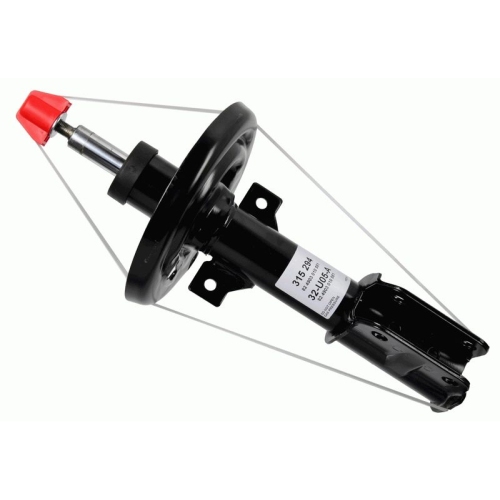 Sto&szlig;d&auml;mpfer SACHS 315 294 f&uuml;r RENAULT, Vorderachse