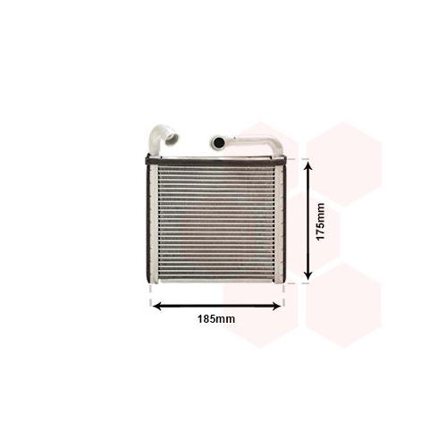 W&auml;rmetauscher, Innenraumheizung VAN WEZEL 03016385 f&uuml;r ALFA ROMEO