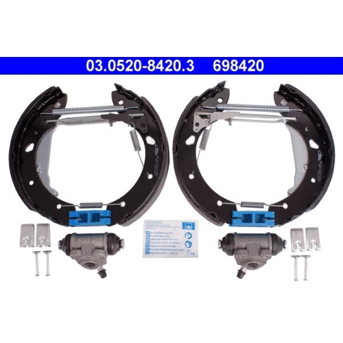 Bremsbackensatz ATE 03.0520-8420.3 Original ATE TopKit f&uuml;r, Hinterachse