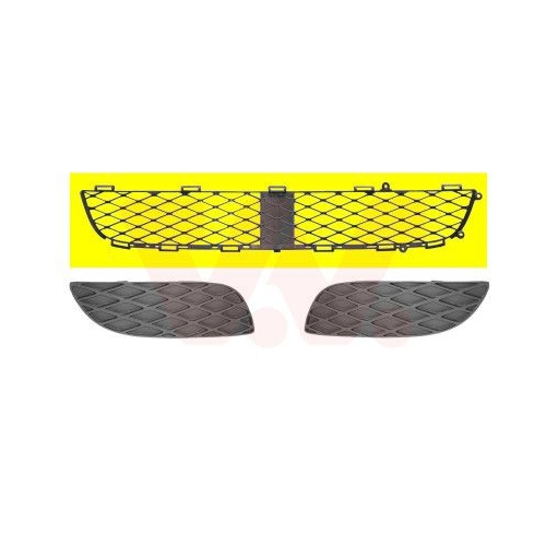 L&uuml;ftungsgitter, Sto&szlig;f&auml;nger VAN WEZEL 5431590 f&uuml;r TOYOTA, vorne